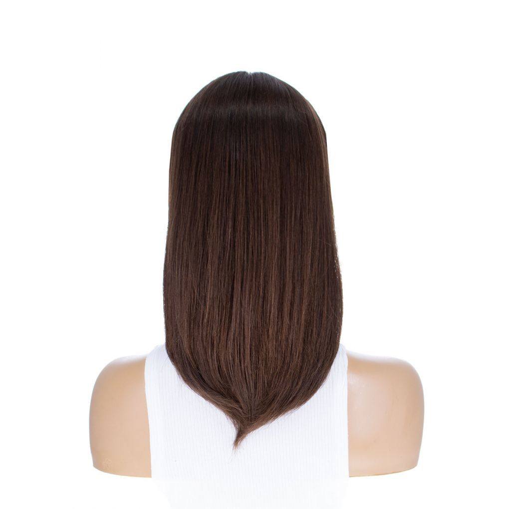 16" Divine Luxe Lace Top Wig #6 Neutral Medium Brown