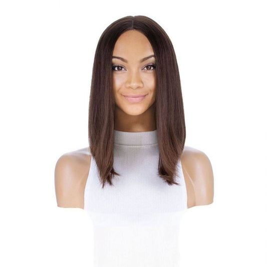 16" Divine Luxe Lace Top Wig #6 Neutral Medium Brown