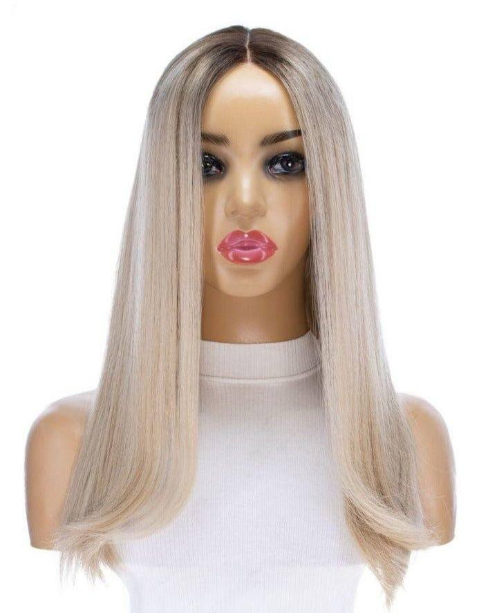 20" Divine Lace Top Wig Platinum Blonde