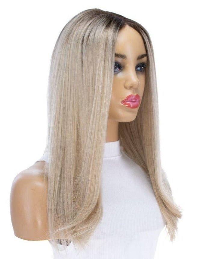 20" Divine Lace Top Wig Platinum Blonde