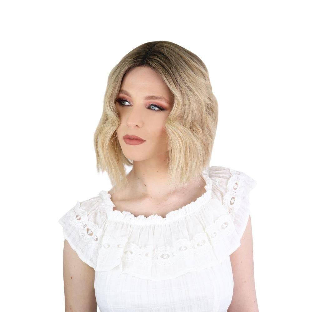 13" Divine Lace Top Wig Golden Blonde w/ Rooting