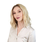 14" Emerald Silk Top Topper Platinum Blonde