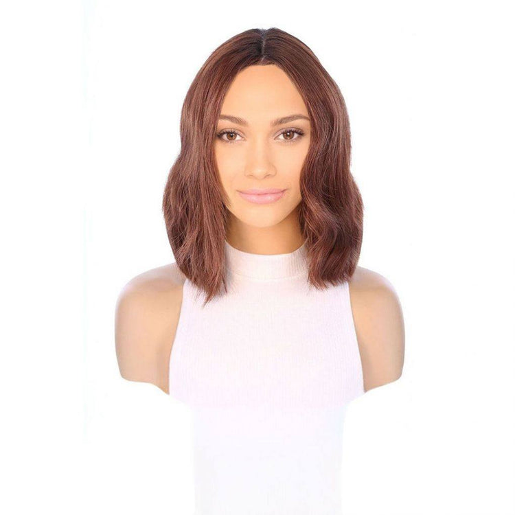 14" Divine Lace Top Wig Auburn w/ Rooting