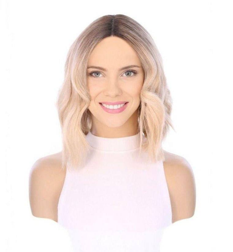 13" Divine Lace Top Wig Golden Blonde w/ Rooting