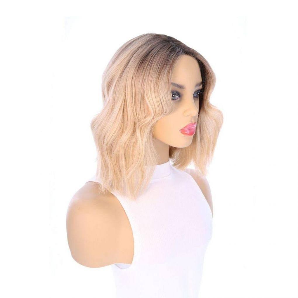 13" Divine Lace Top Wig Golden Blonde w/ Rooting