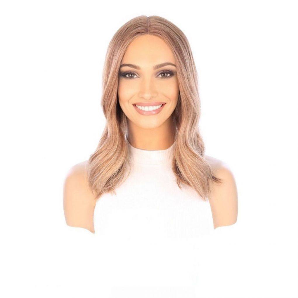 16" Divine Lace Top Topper Light Brown Babylight