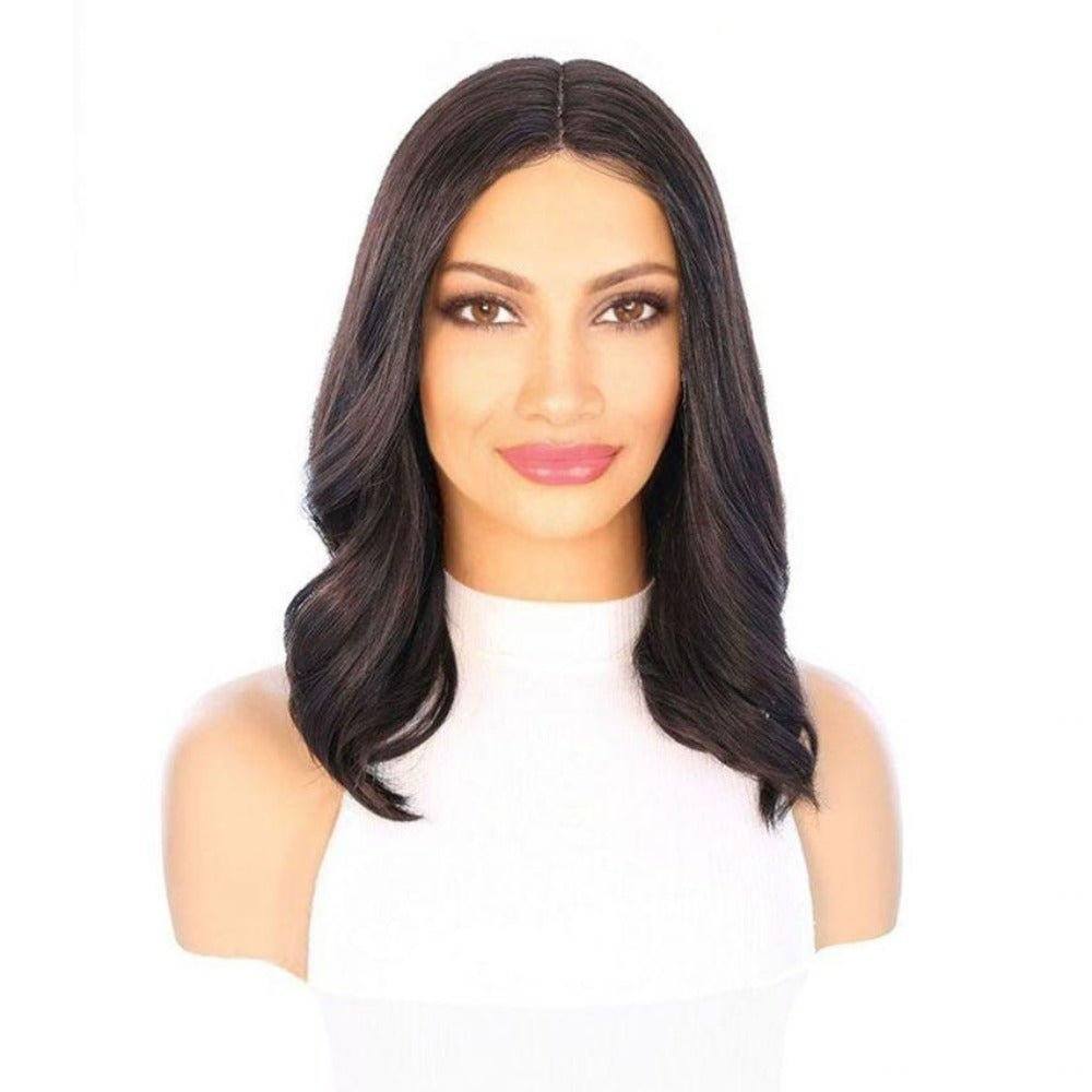 16" Divine Lace Top Wig Soft Black