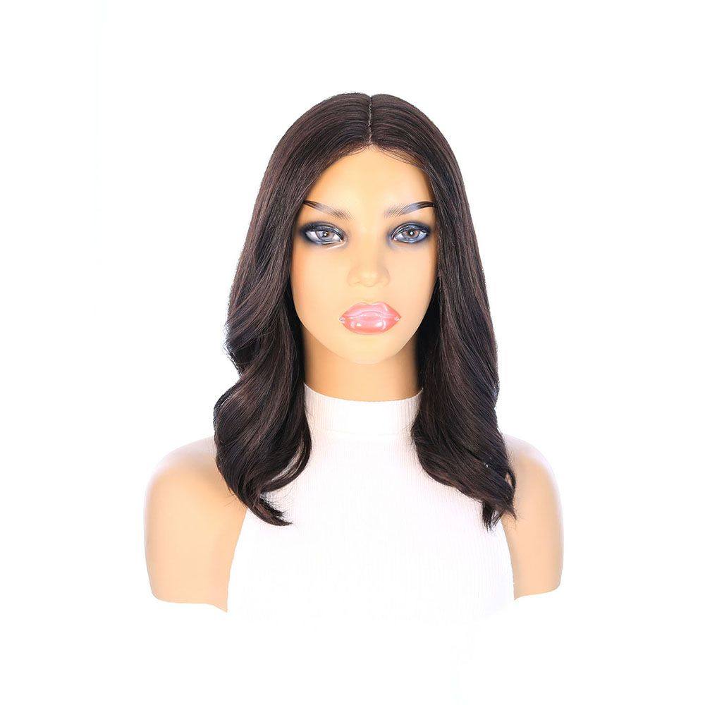 16" Divine Lace Top Wig Soft Black