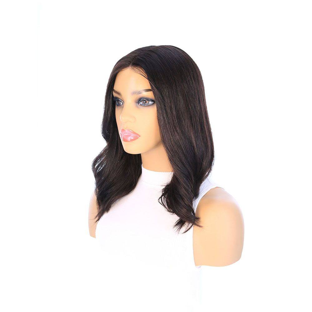 16" Divine Lace Top Wig Soft Black
