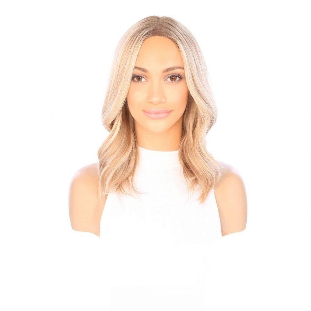 16" Divine Lace Top Topper Ash Blonde