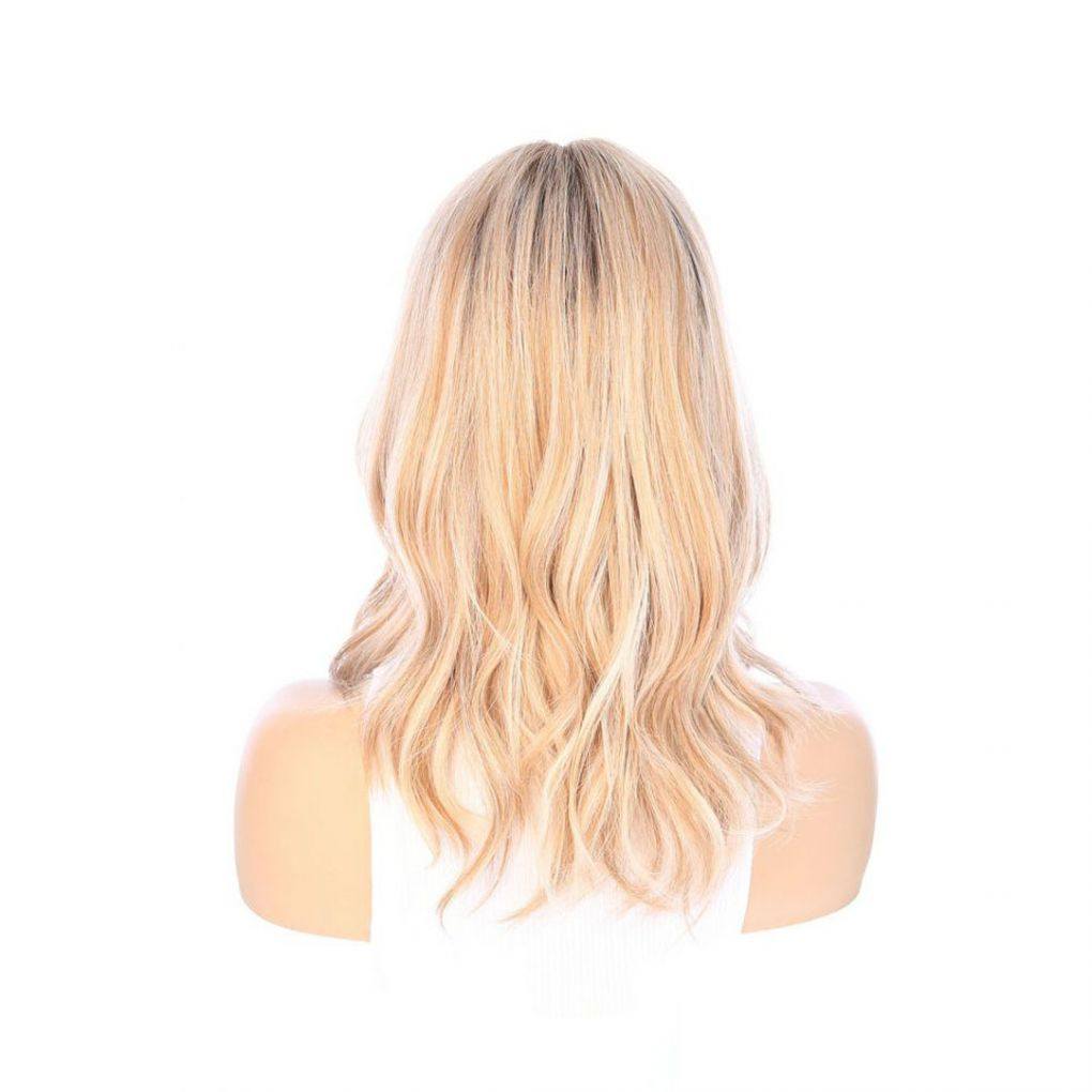 16" Divine Lace Top Topper Ash Blonde