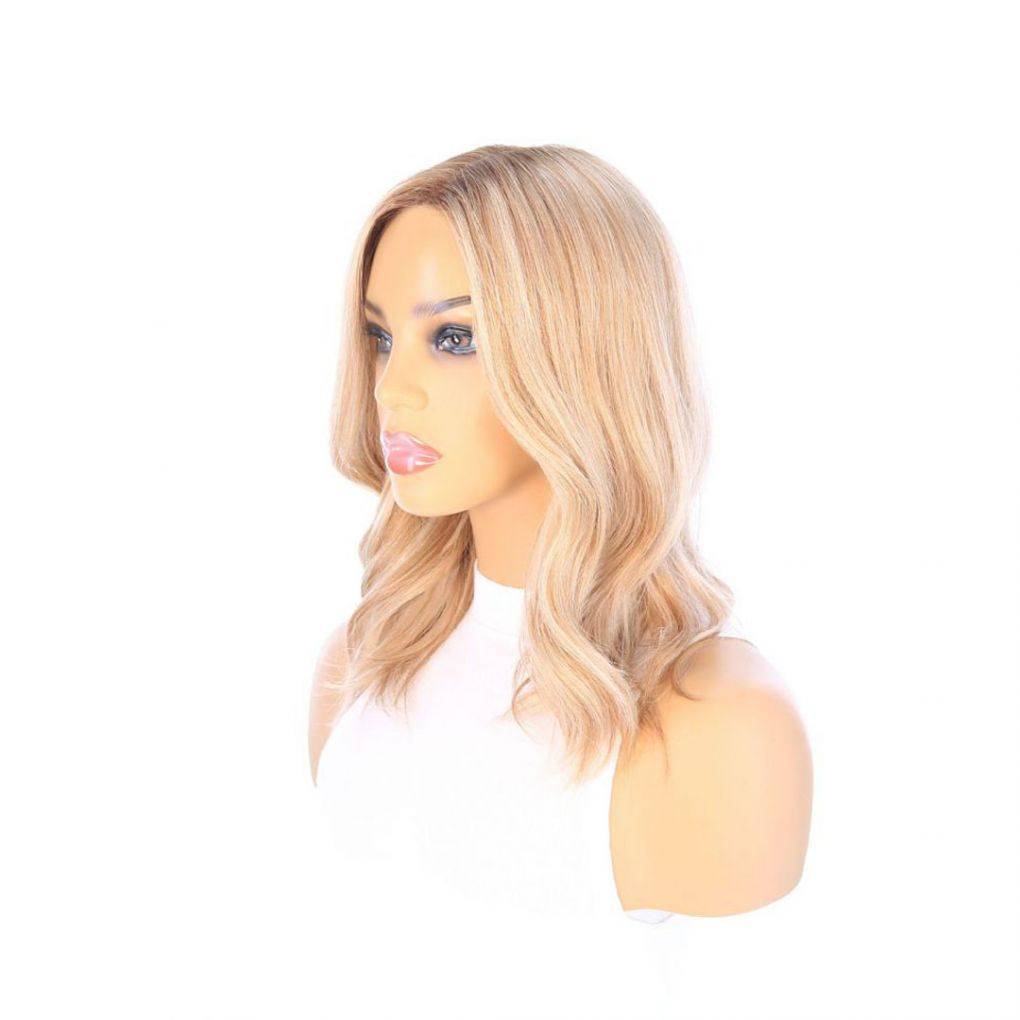 16" Divine Lace Top Topper Ash Blonde