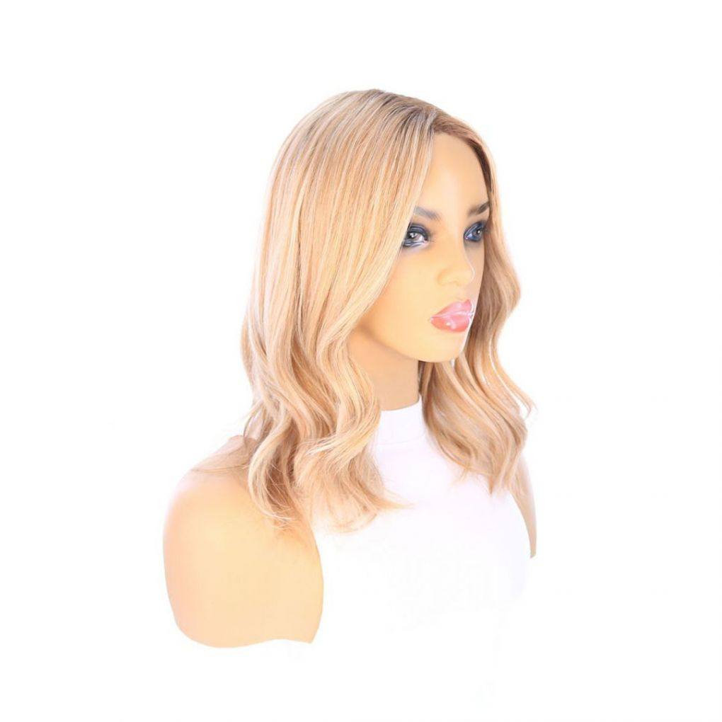16" Divine Lace Top Topper Ash Blonde