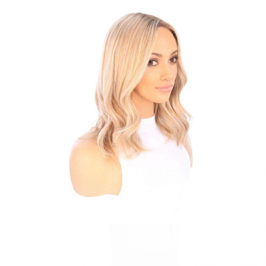16" Divine Lace Top Topper Ash Blonde