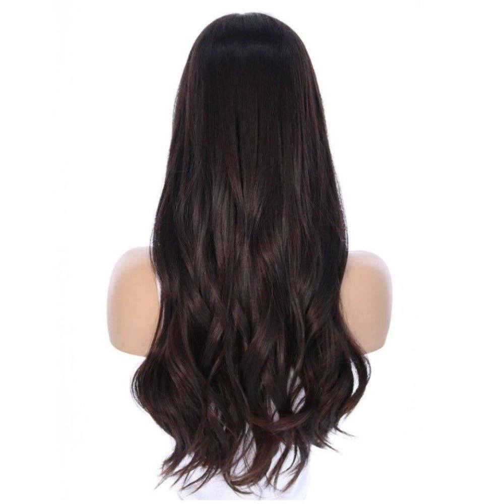 24" Divine Luxe Lace Top Wig #1B Black