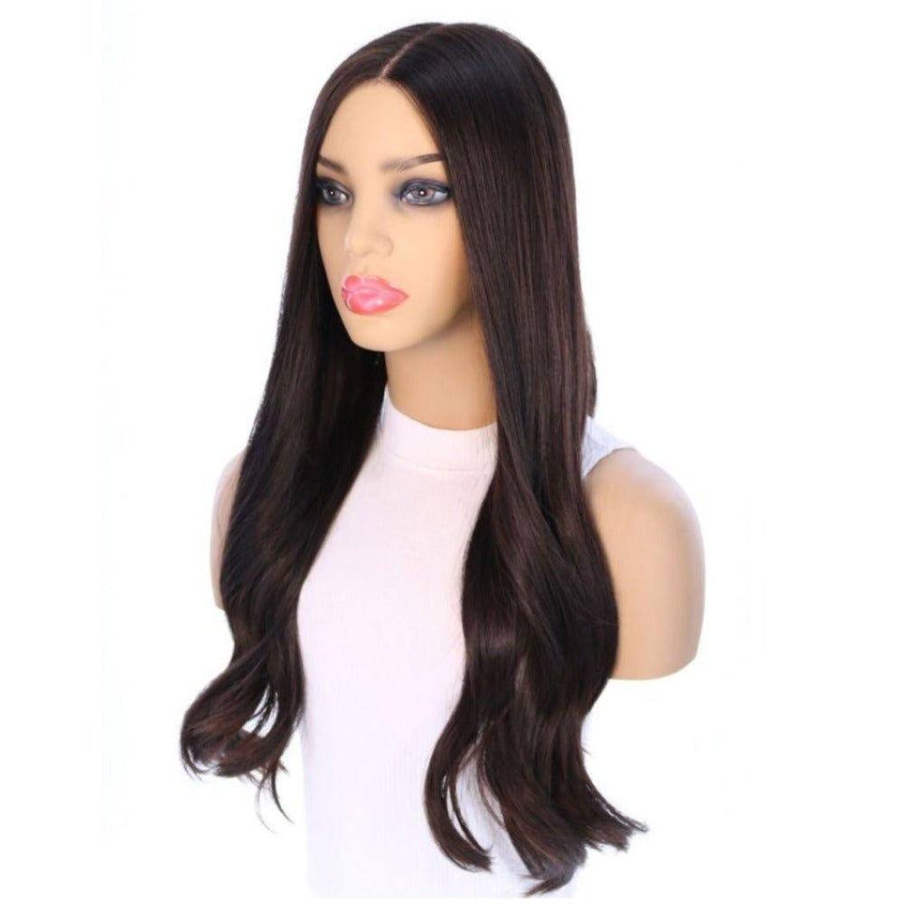 24" Divine Luxe Lace Top Wig #1B Black