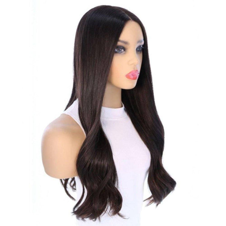24" Divine Luxe Lace Top Wig #1B Black