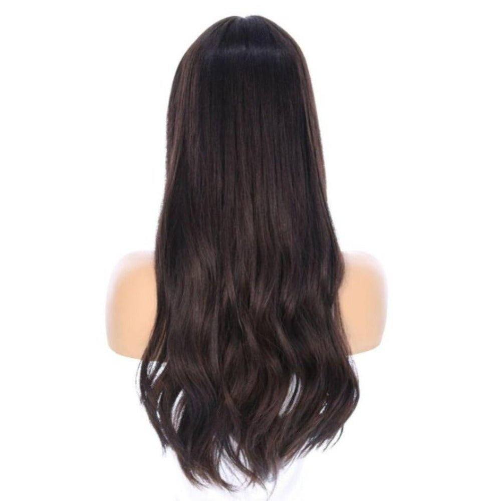 24" Divine Lace Top Wig Soft Black