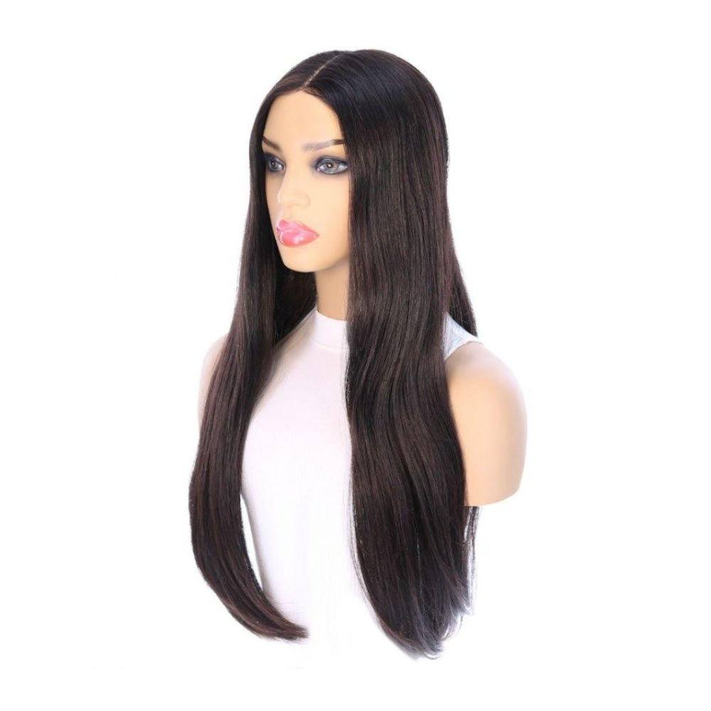26" Divine Lace Top Wig Soft Black