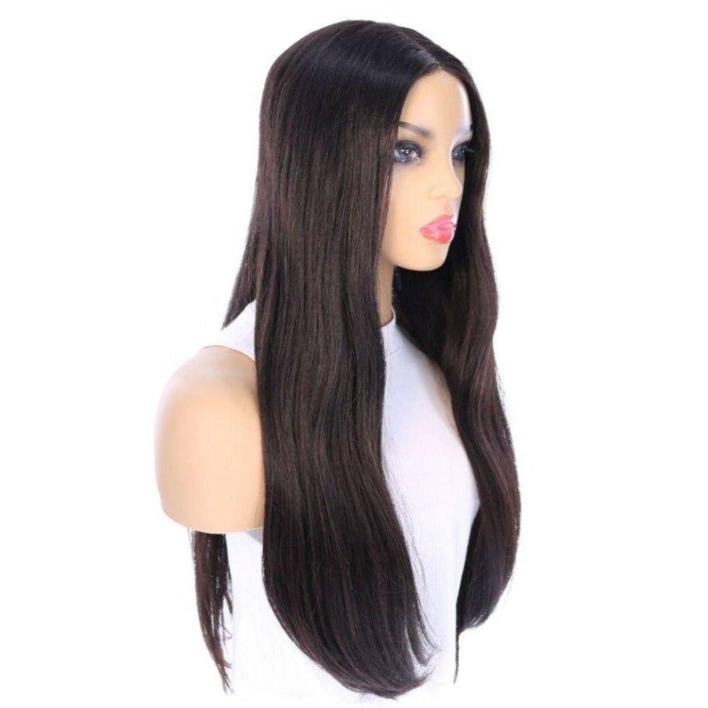 26" Divine Lace Top Wig Soft Black