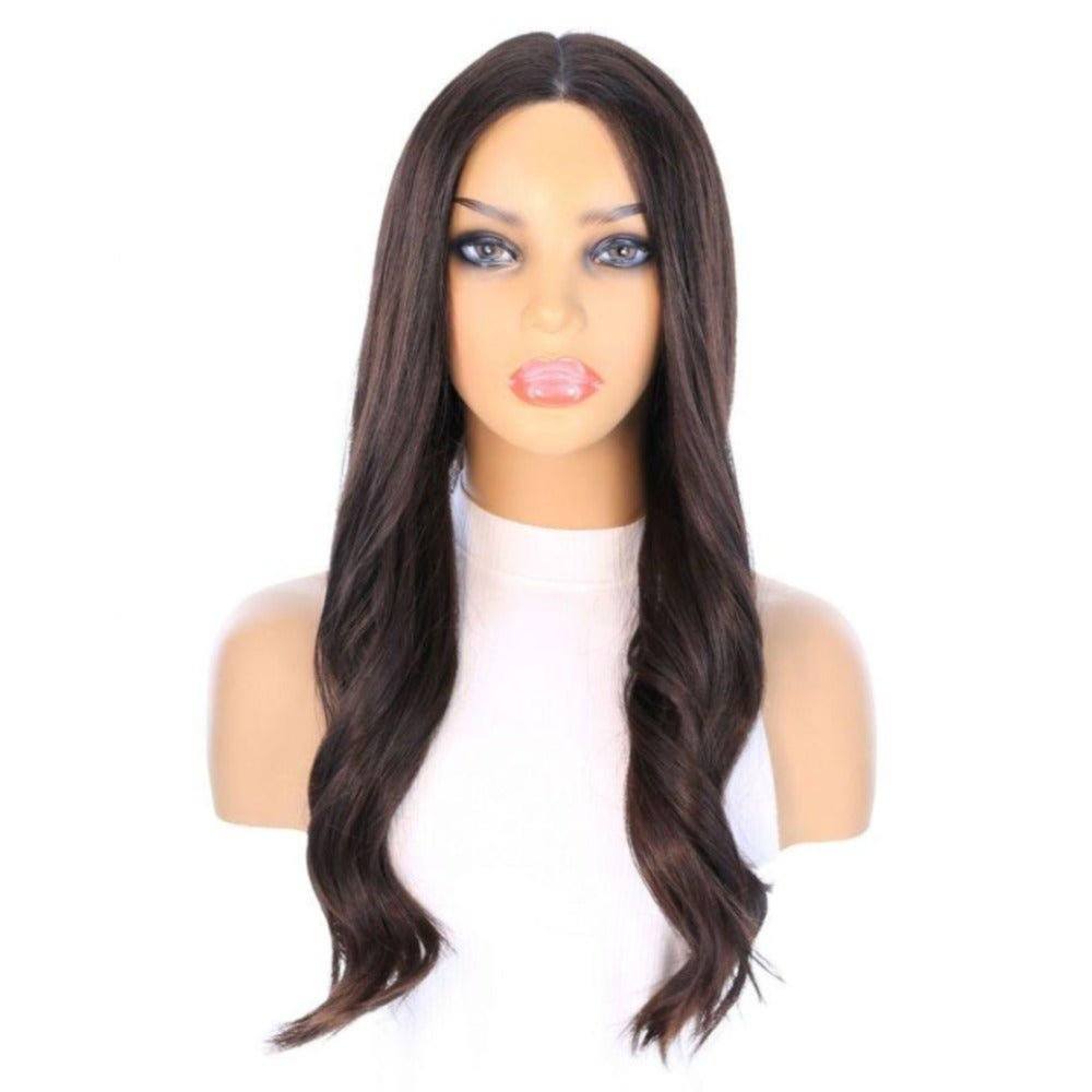 24" Divine Luxe Lace Top Wig #2 Neutral Dark Brown