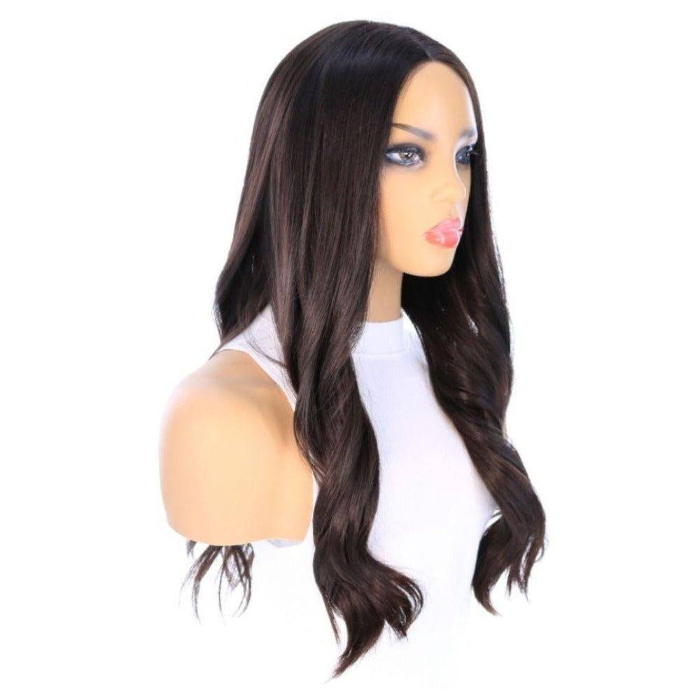 24" Divine Luxe Lace Top Wig #2 Neutral Dark Brown