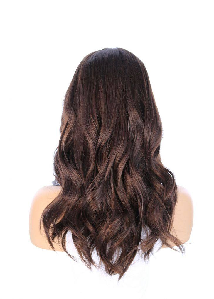20" Divine Lace Top Wig Dark Brown