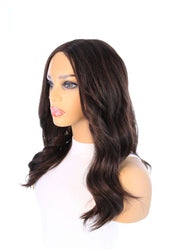20" Divine Lace Top Wig Dark Brown