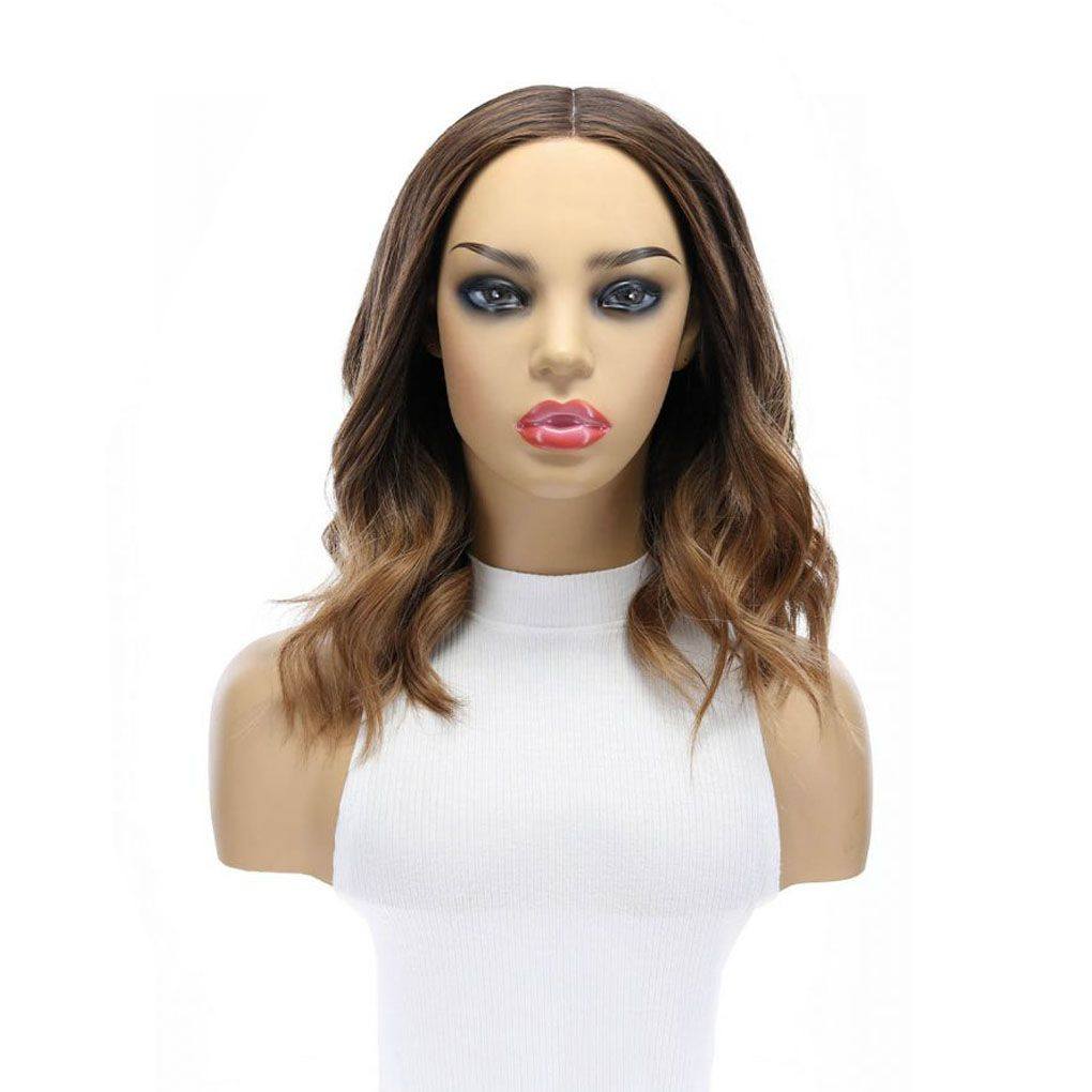 16" Divine Lace Top Wig Medium Brown Ombre