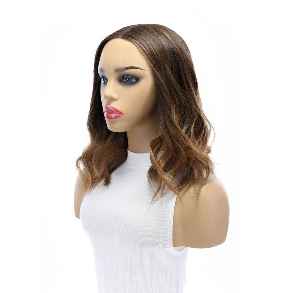 16" Divine Lace Top Wig Medium Brown Ombre