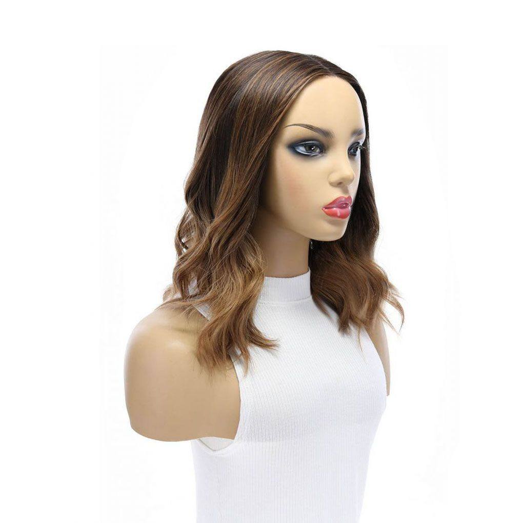 16" Divine Lace Top Wig Medium Brown Ombre