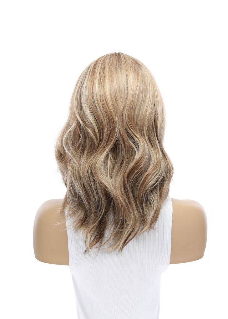 16" Divine Lace Top Topper Medium Blonde