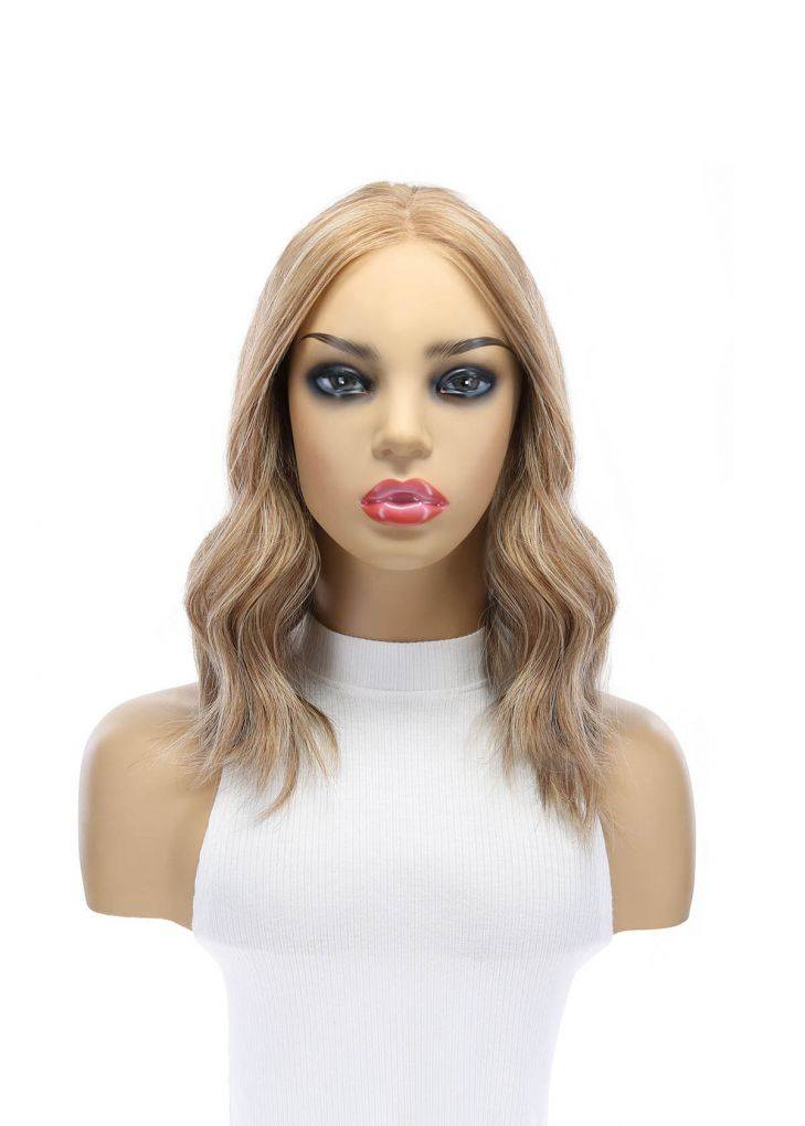 16" Divine Lace Top Topper Medium Blonde