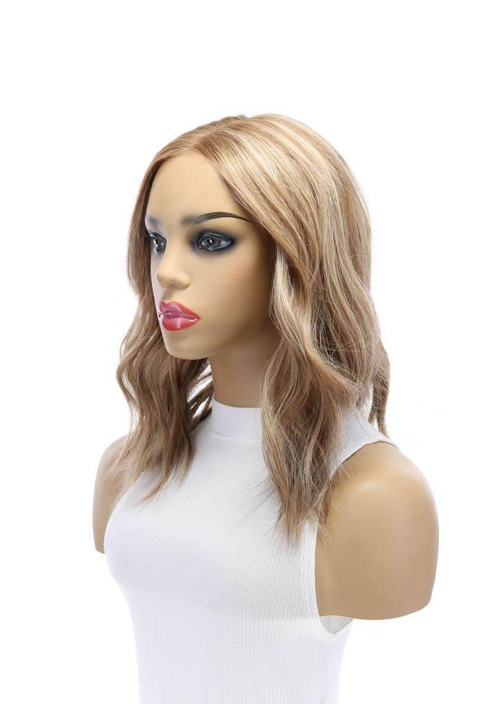 16" Divine Lace Top Topper Medium Blonde