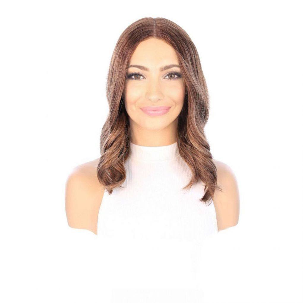 16" Divine Lace Top Topper Medium Brown Babylight