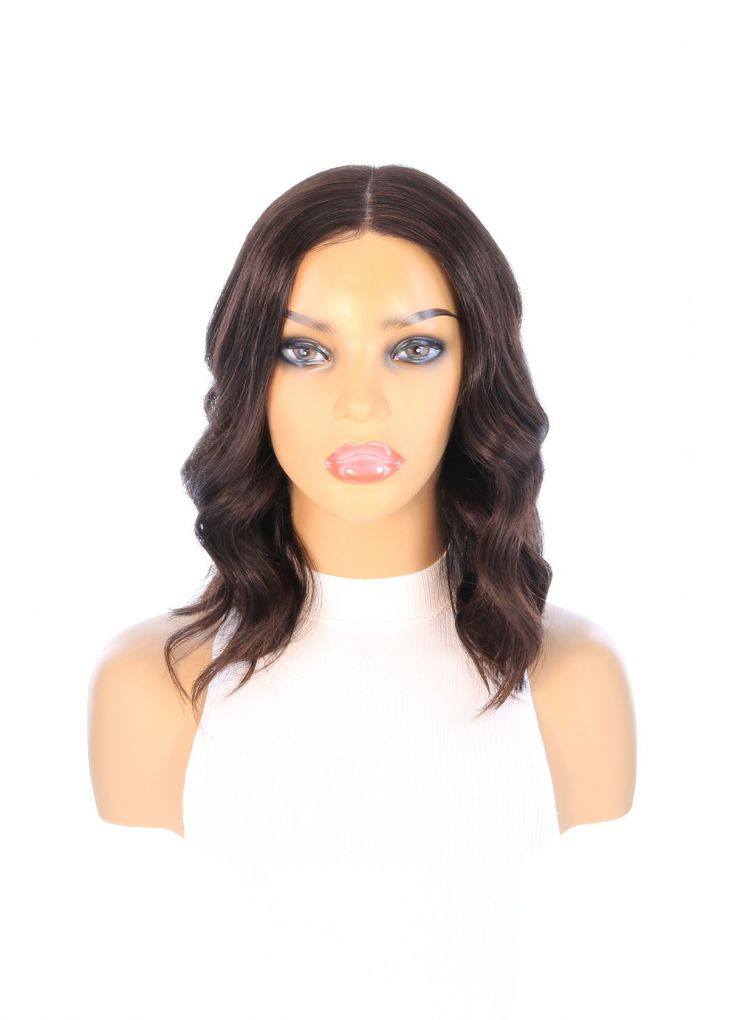 16" Divine Lace Top Topper Natural Black