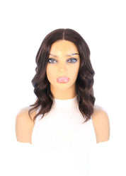 16" Divine Lace Top Topper Natural Black