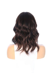 16" Divine Lace Top Topper Natural Black