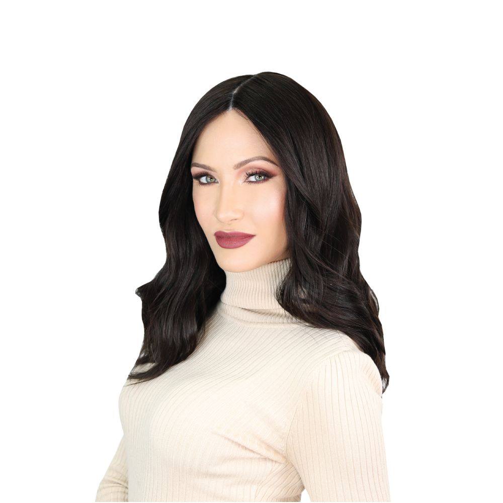 19" Nicole Silk Top Wig Soft Black
