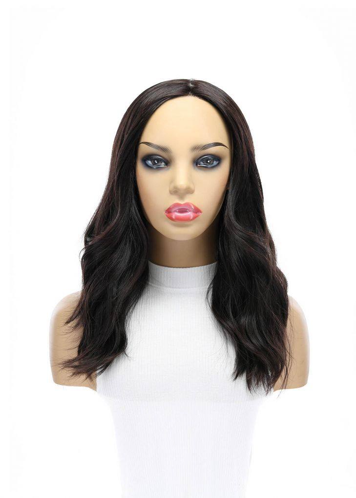 19" Nicole Silk Top Wig Soft Black