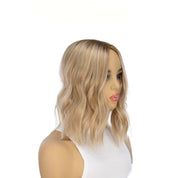 14" Emerald Silk Top Topper Ash Blonde