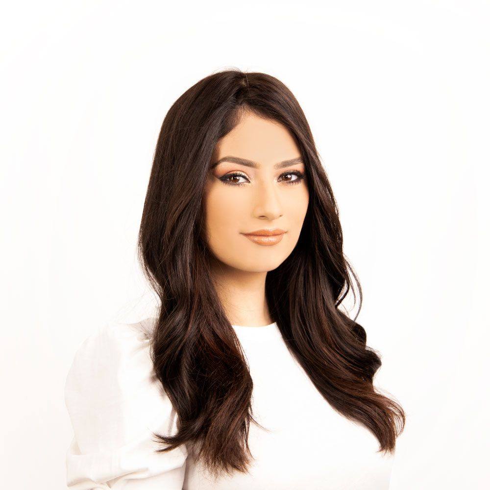 18" Emerald Silk Top Topper Soft Black