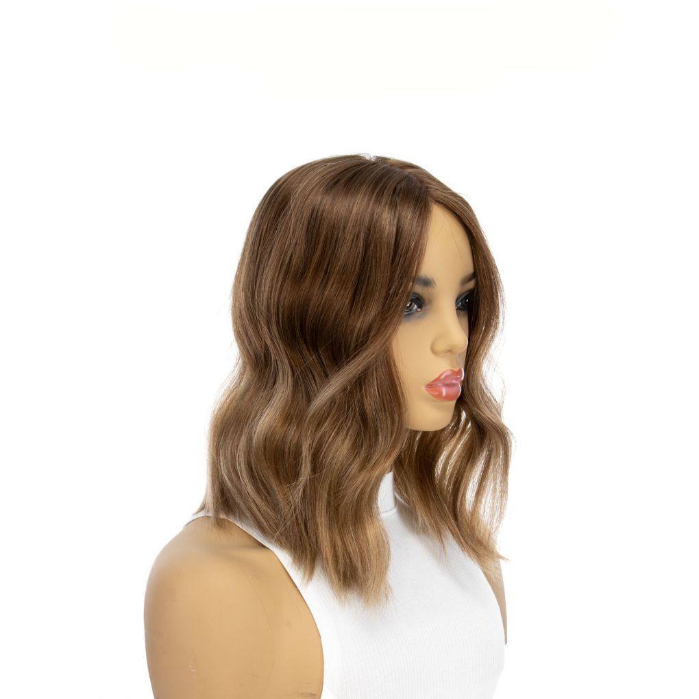 14" Emerald Silk Top Topper Light Brown Babylight