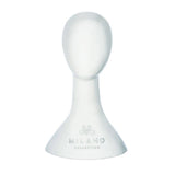 17" White Abstract Mannequin Head