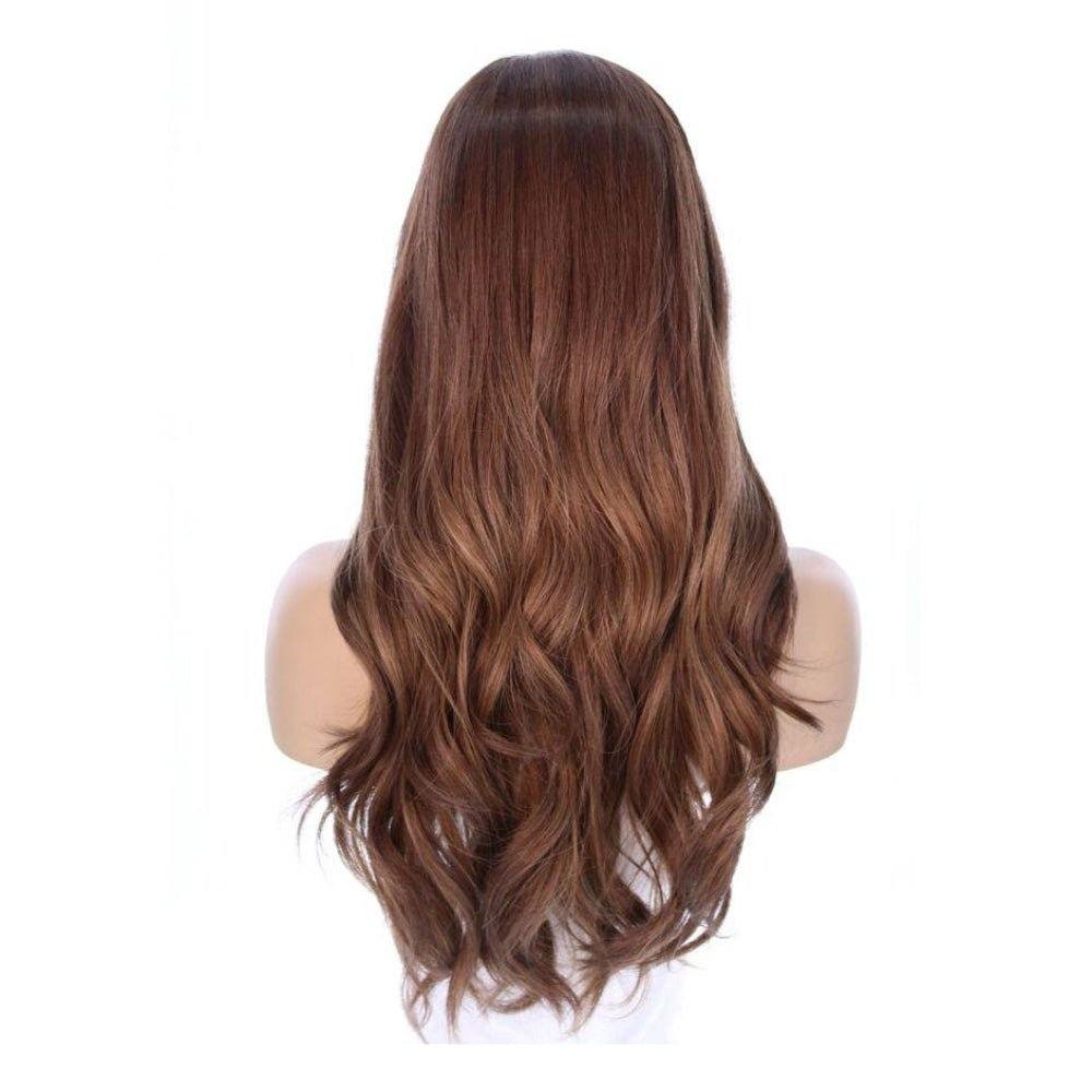24" Gisele Silk Top Wig Medium Brown Babylight