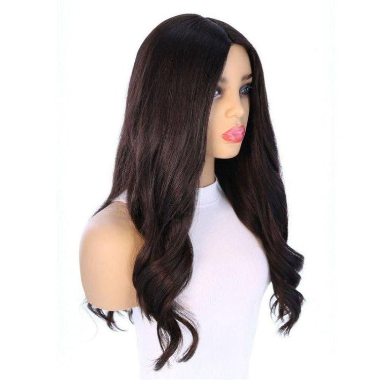 24" Gisele Silk Top Wig Natural Black