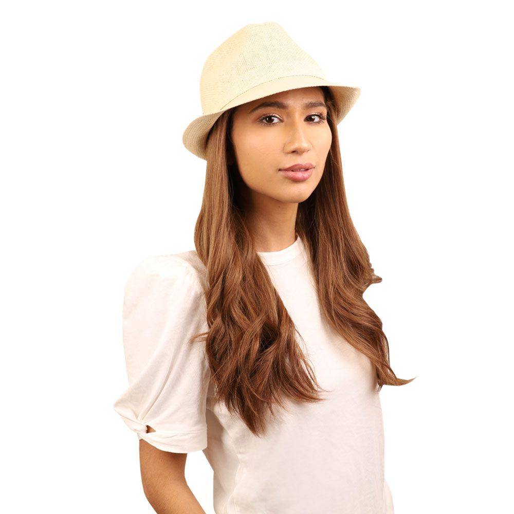 24" HatFall Wig Copper
