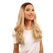24" HatFall Wig Golden Blonde