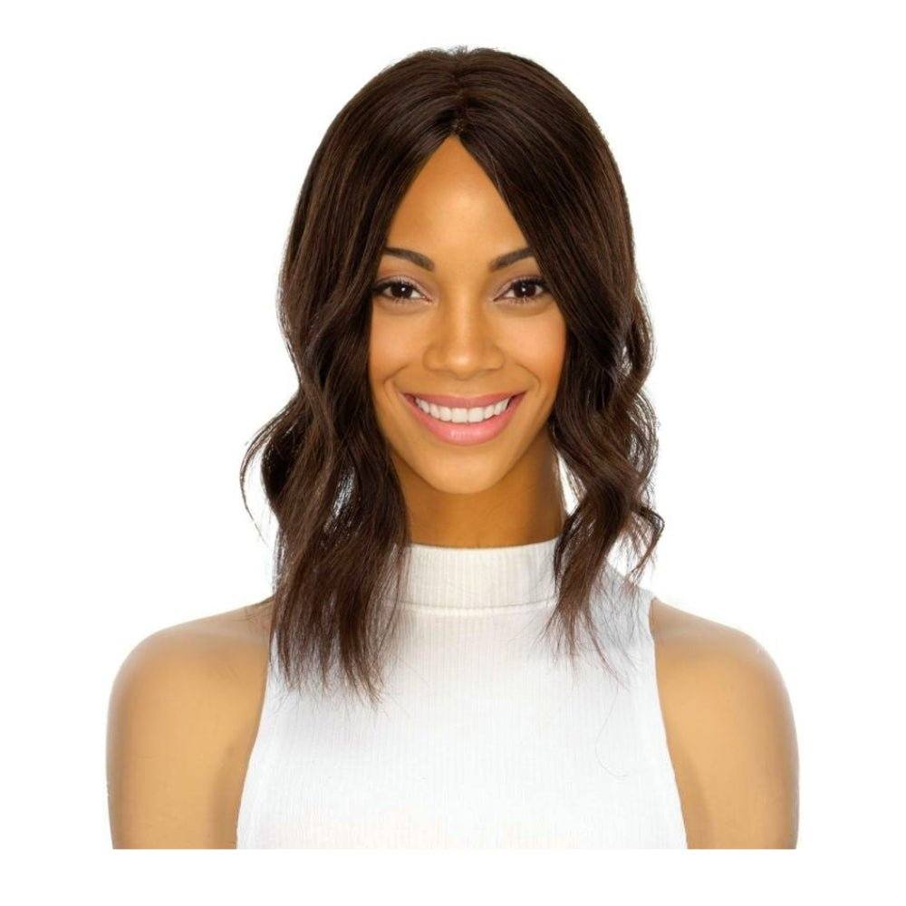 14" Topaz Lace Top Topper Dark Brown
