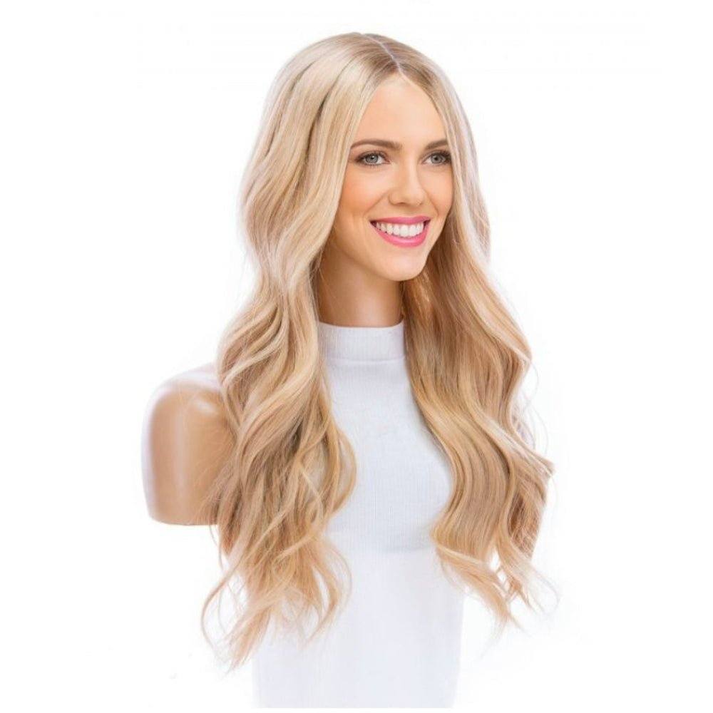 24" Divine Lace Top Topper Golden Blonde